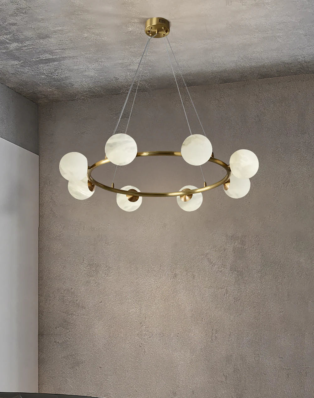 Helix Alabaster Chandelier