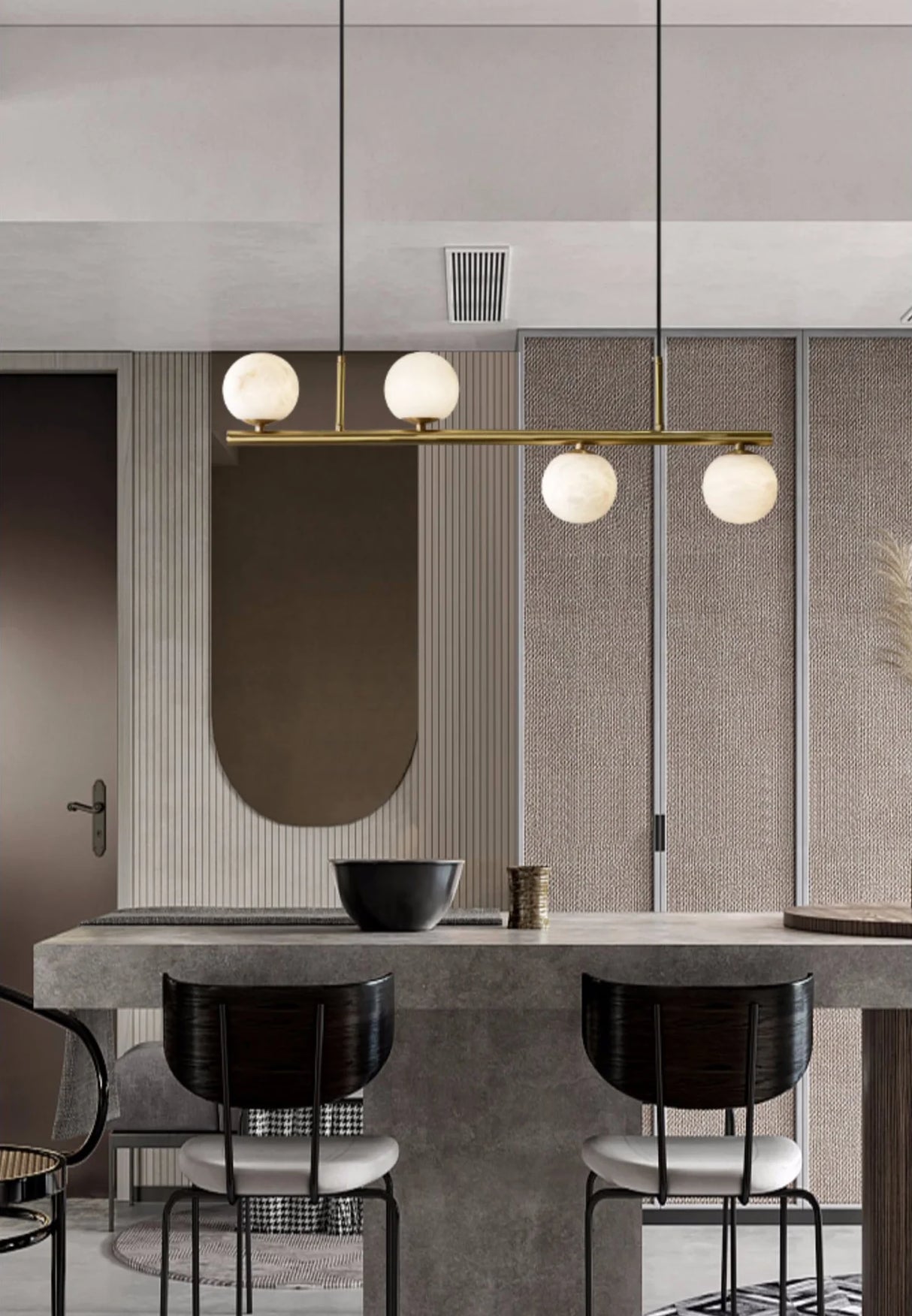 Helix Alabaster Chandelier