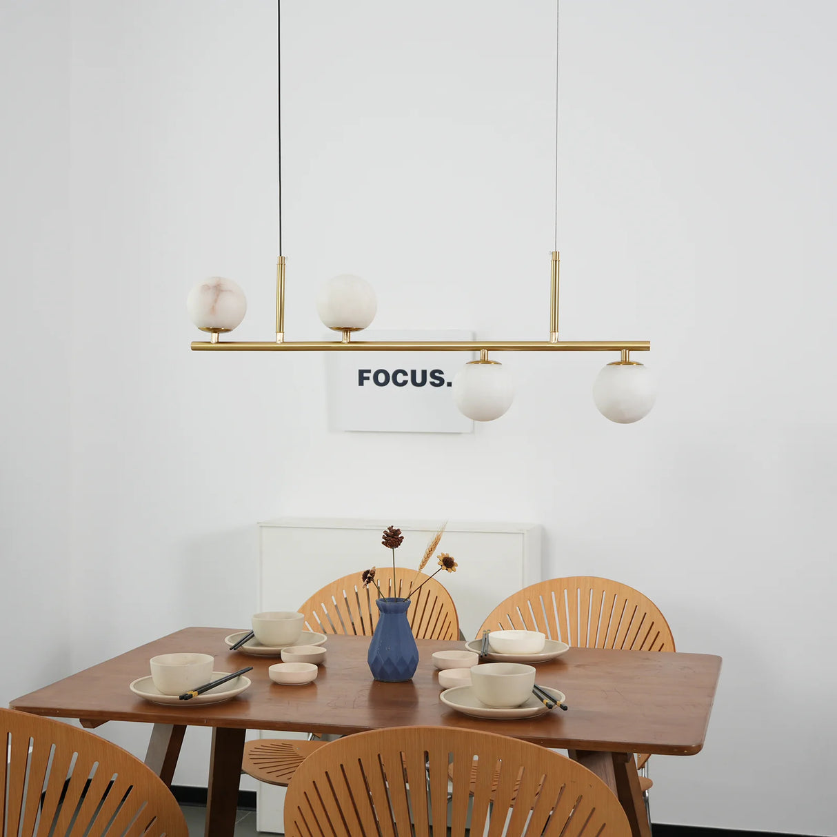 Helix Alabaster Chandelier