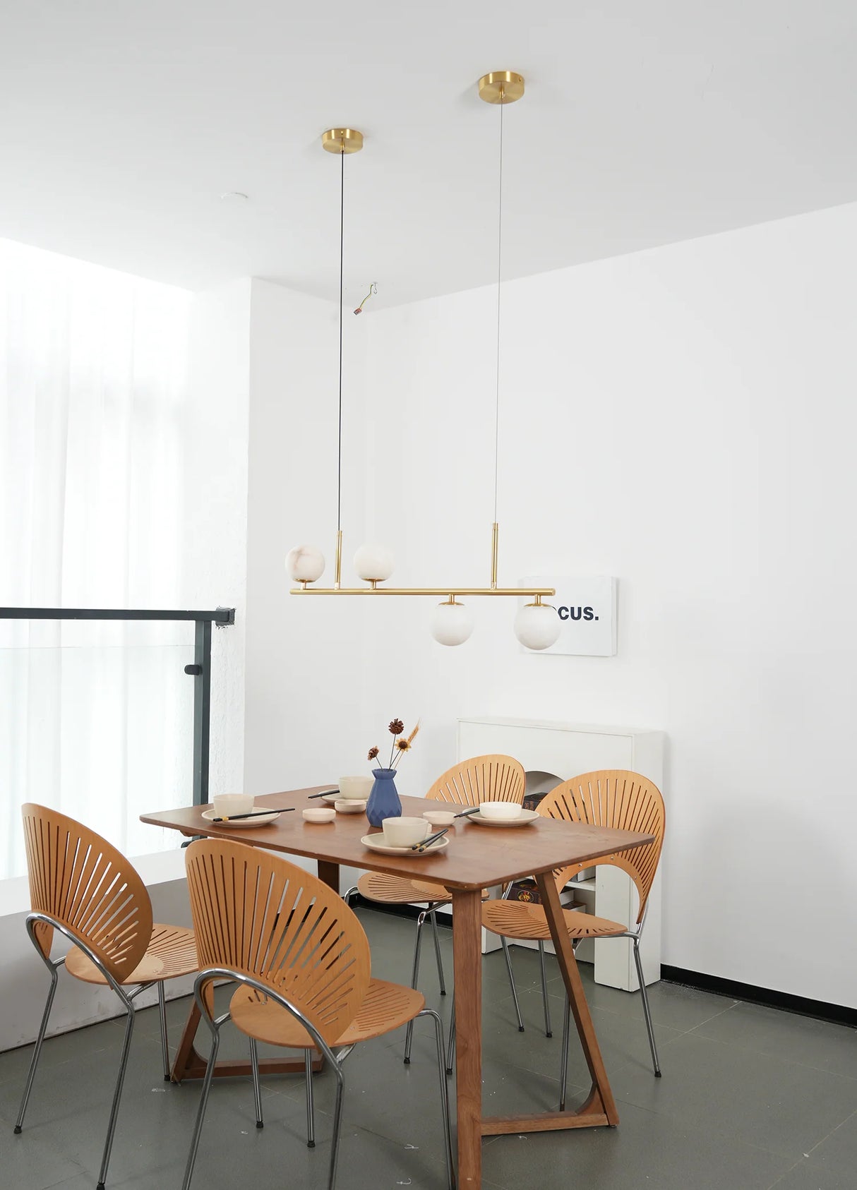 Helix Alabaster Chandelier