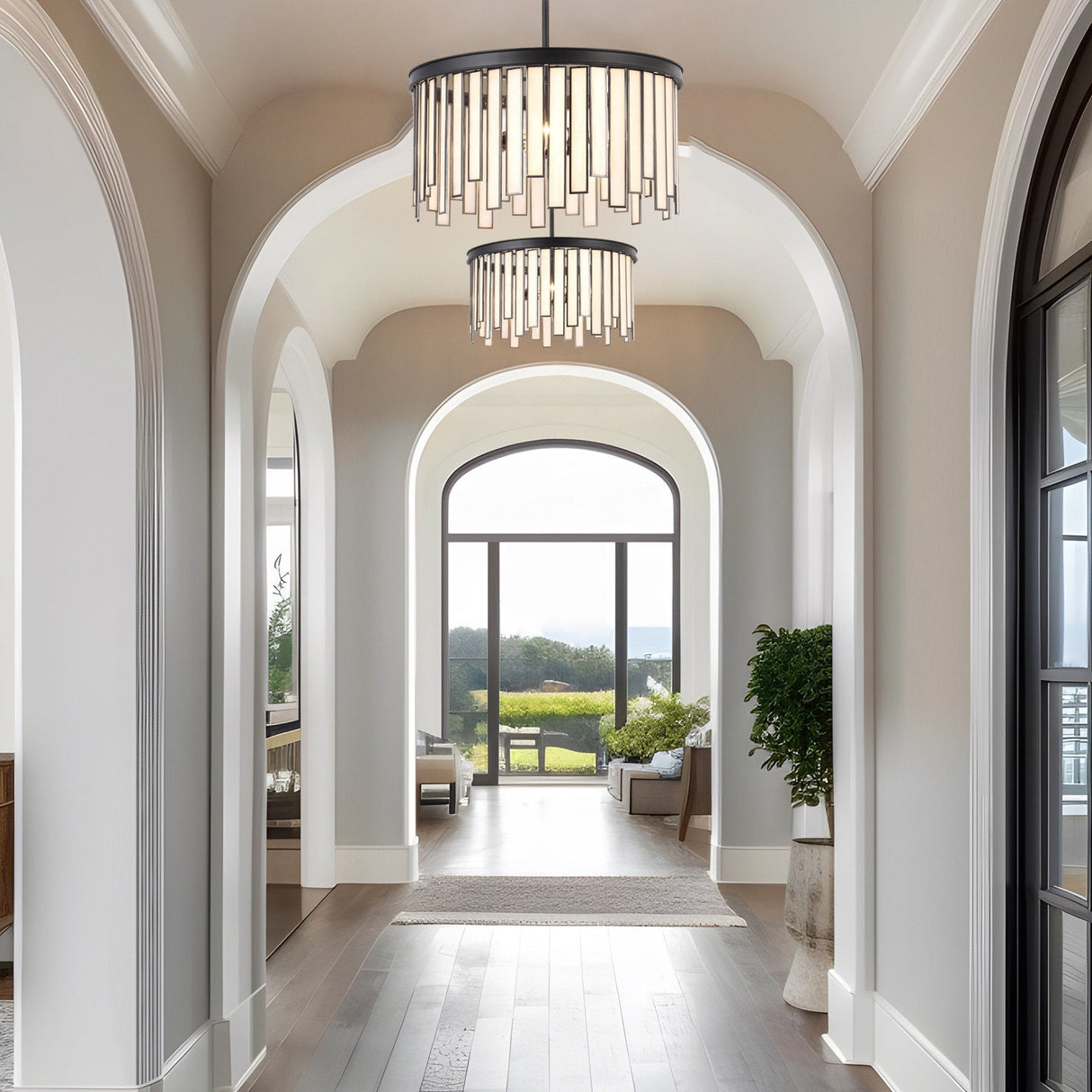 Hemaaolay Drum Chandelier