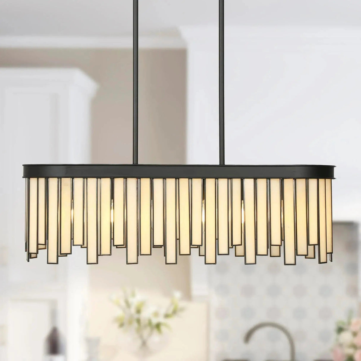 Hemaaolay Rectangular Chandelier