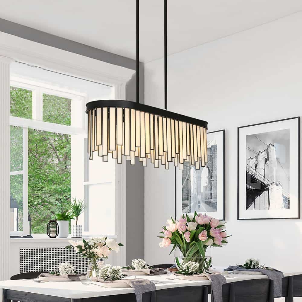 Hemaaolay Rectangular Chandelier