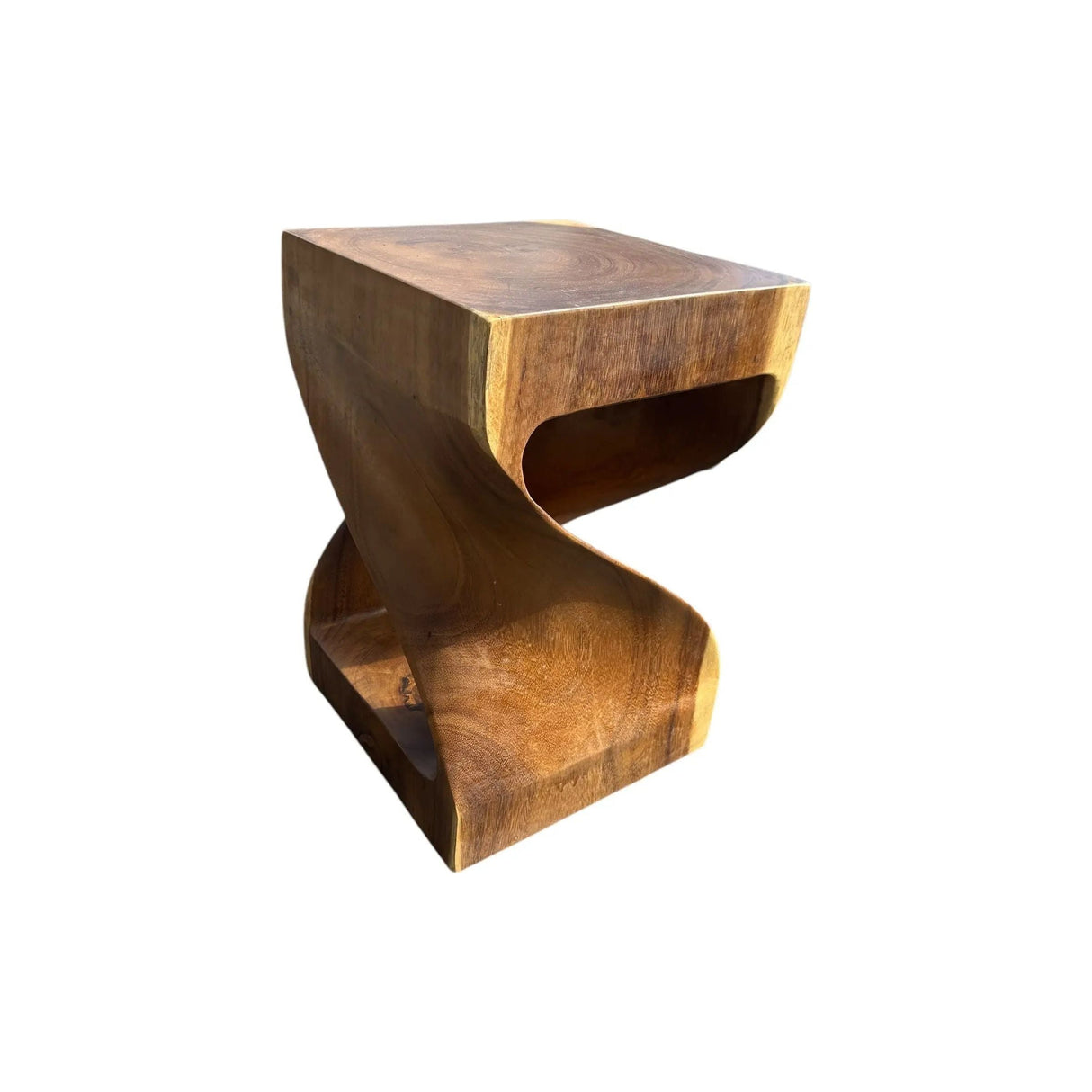 Suar Twist Style Stool