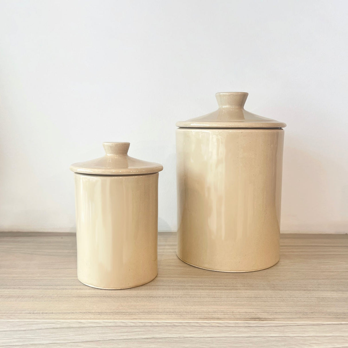 Handcrafted Ceramic Canister