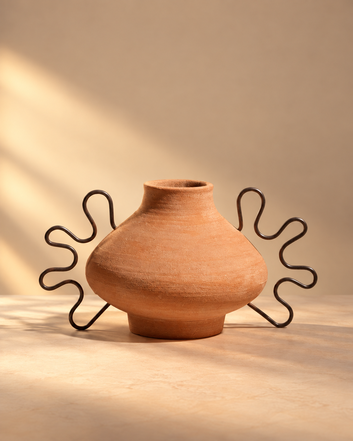 Ines Terracota Vessel by MESO