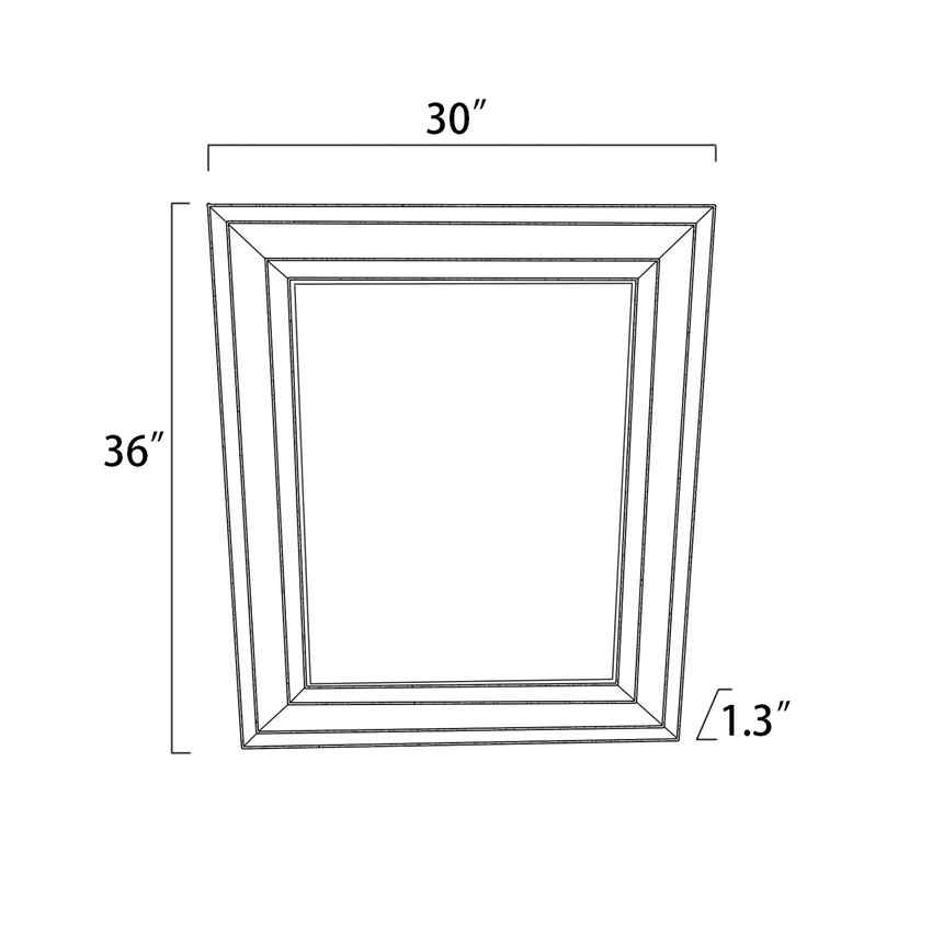 Kirchham Modern Wall Mirror