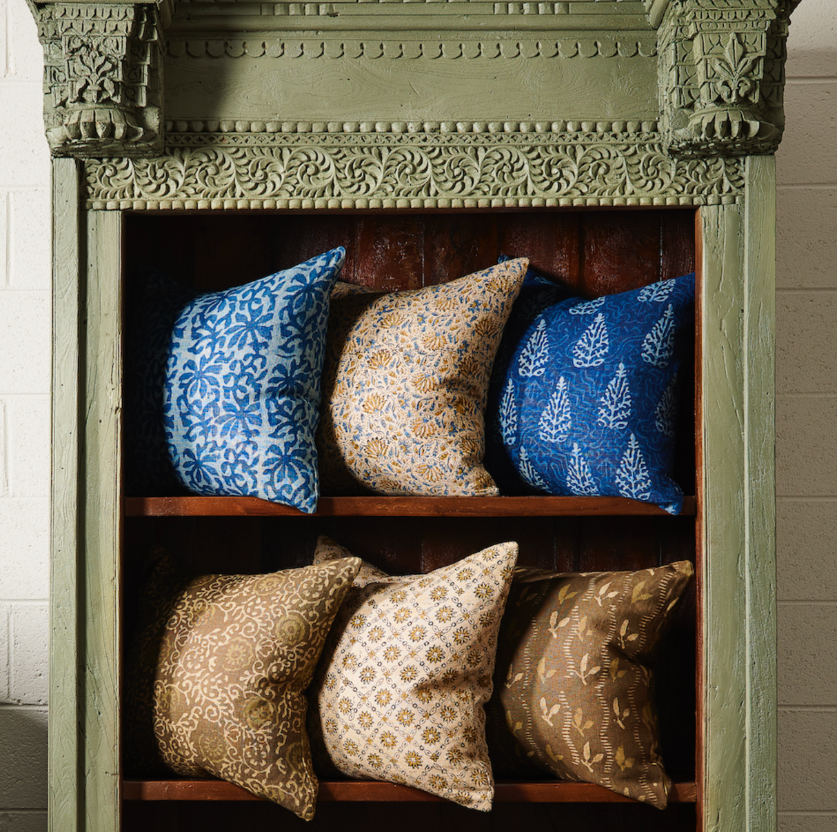 Isha Ocra Pillow 24" x 24"