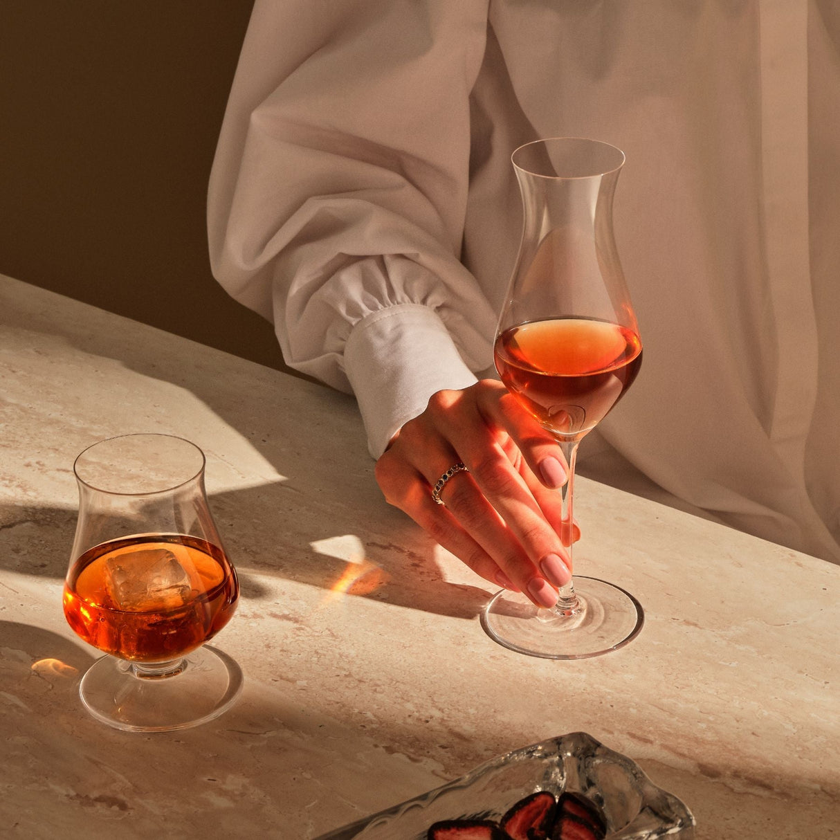 Islands Set of Two Whisky Tasting Glasses Tall