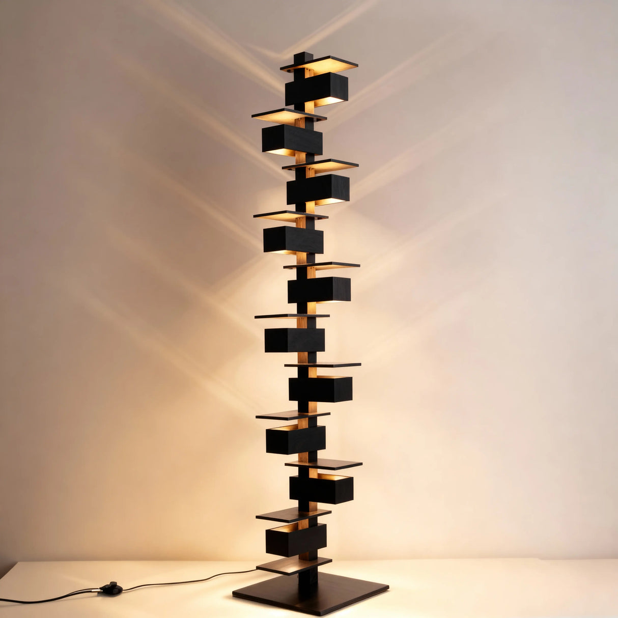 Jenga Lamp