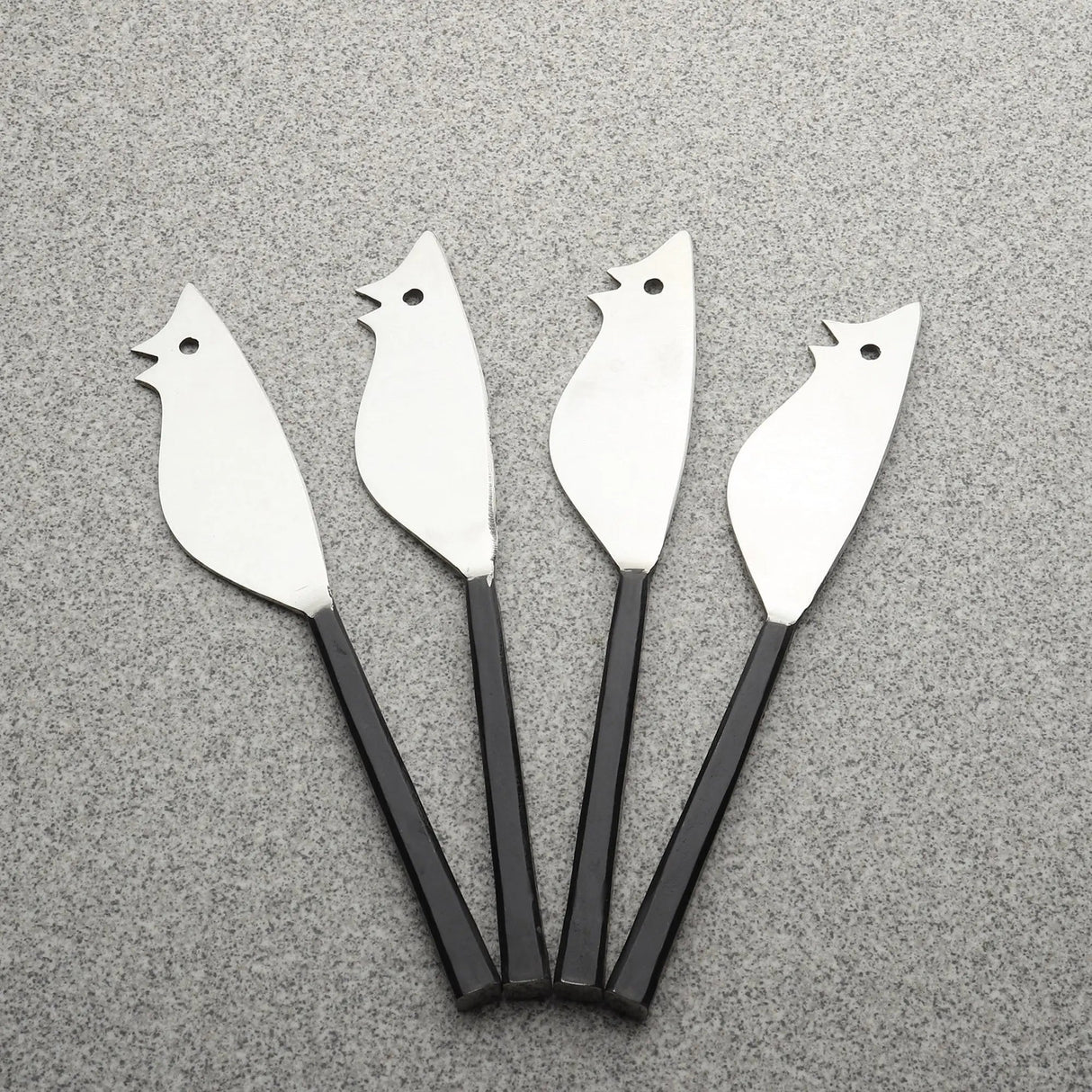 JASON RATONCITO CHEESE SPREADER/KNIFE 4 PC. SET