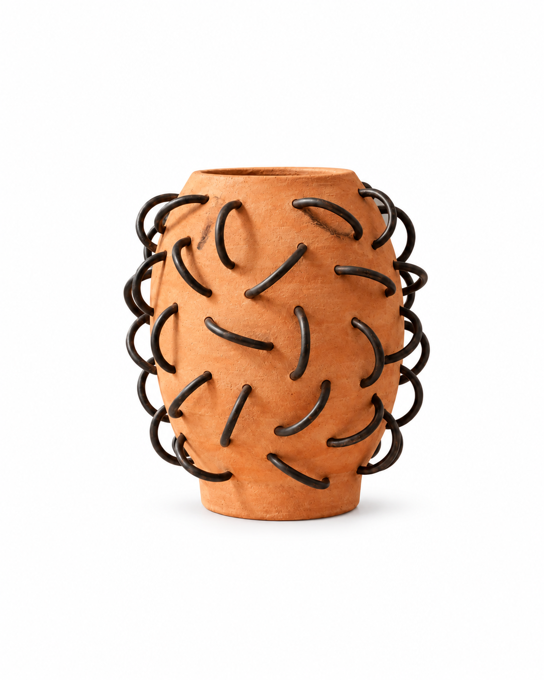 Nada Terracota Vessel by Diego Olivero Studio