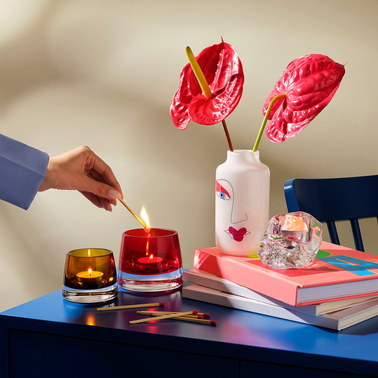 Mini Magnolia Rock & Pop Vase Small