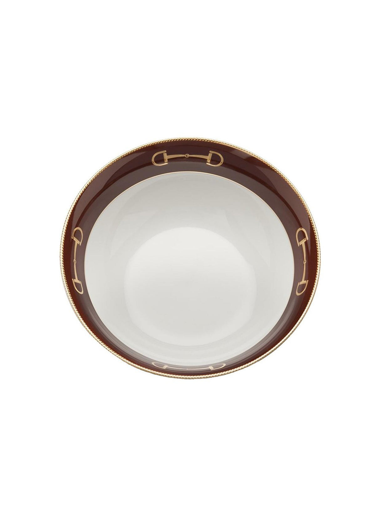 Julie Wear Cheval Chestnut Brown Serve Bowl
