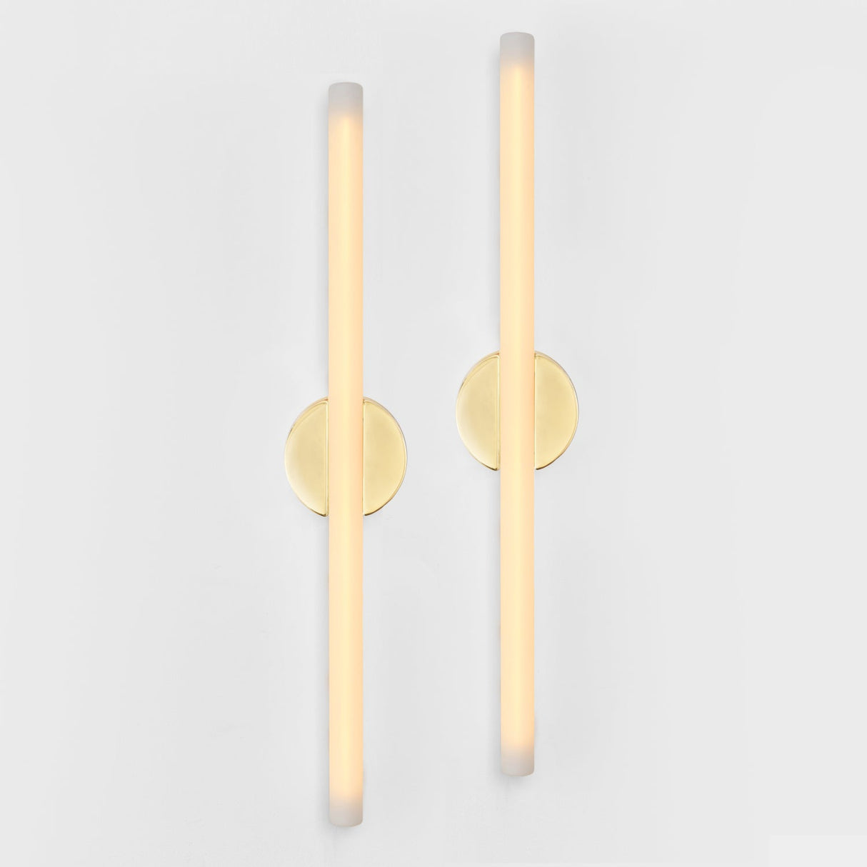 Kilter 1.0 Wall Light in Solid Brass - Set of 2
