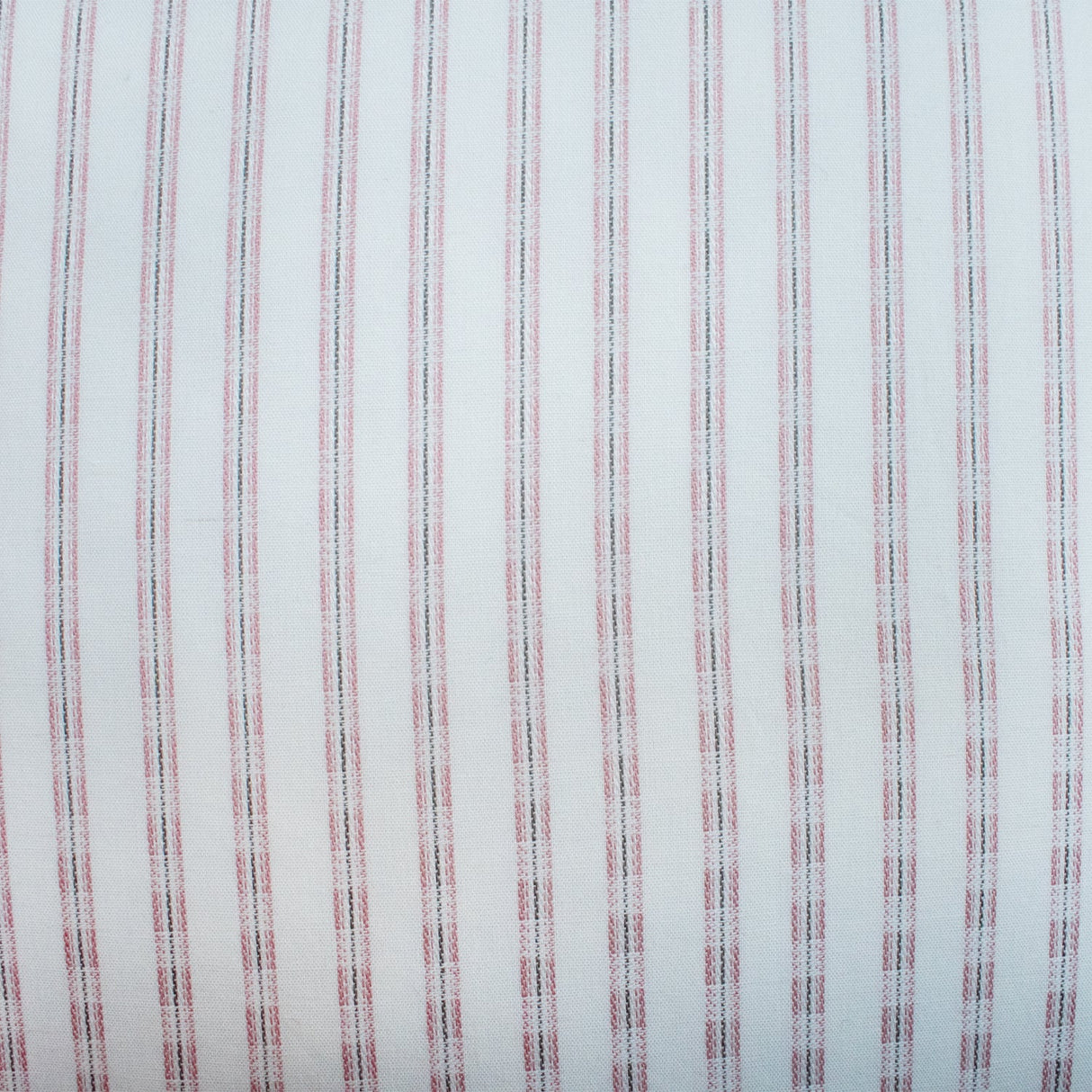 Cotton Percale Striped Pillow