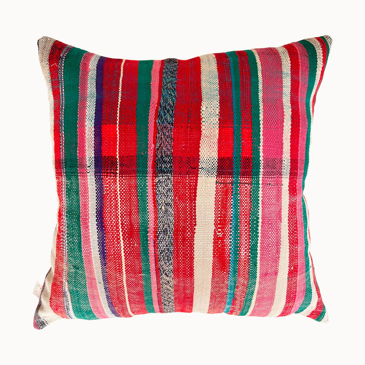 Lois Upcycled Moroccan Textile Pillow