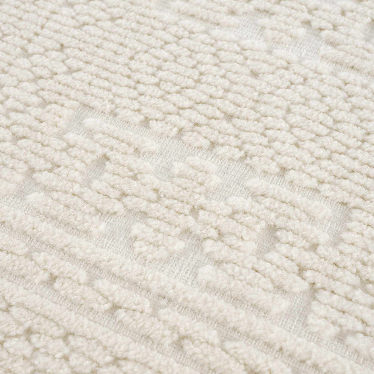 Bahar Cream Washable Area Rug