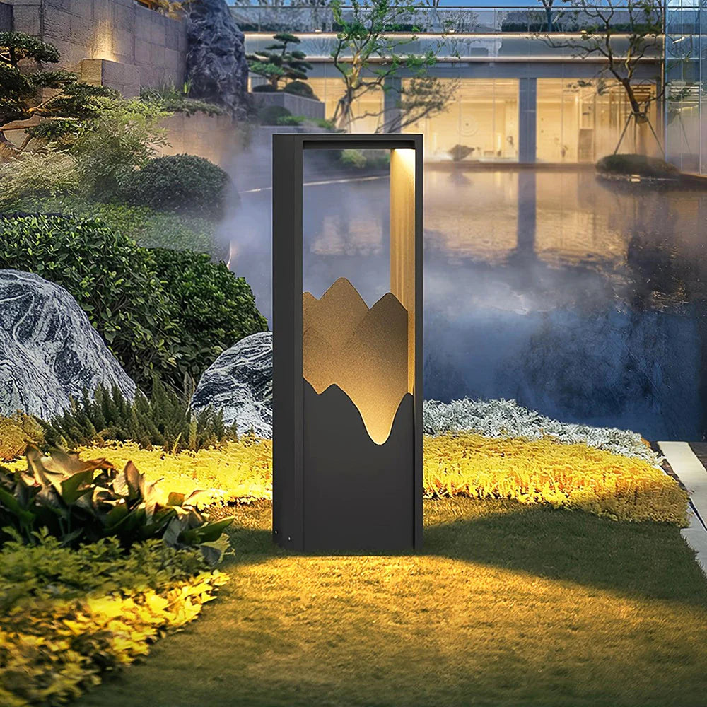 Linkmoon Garden Black Outdoor Light