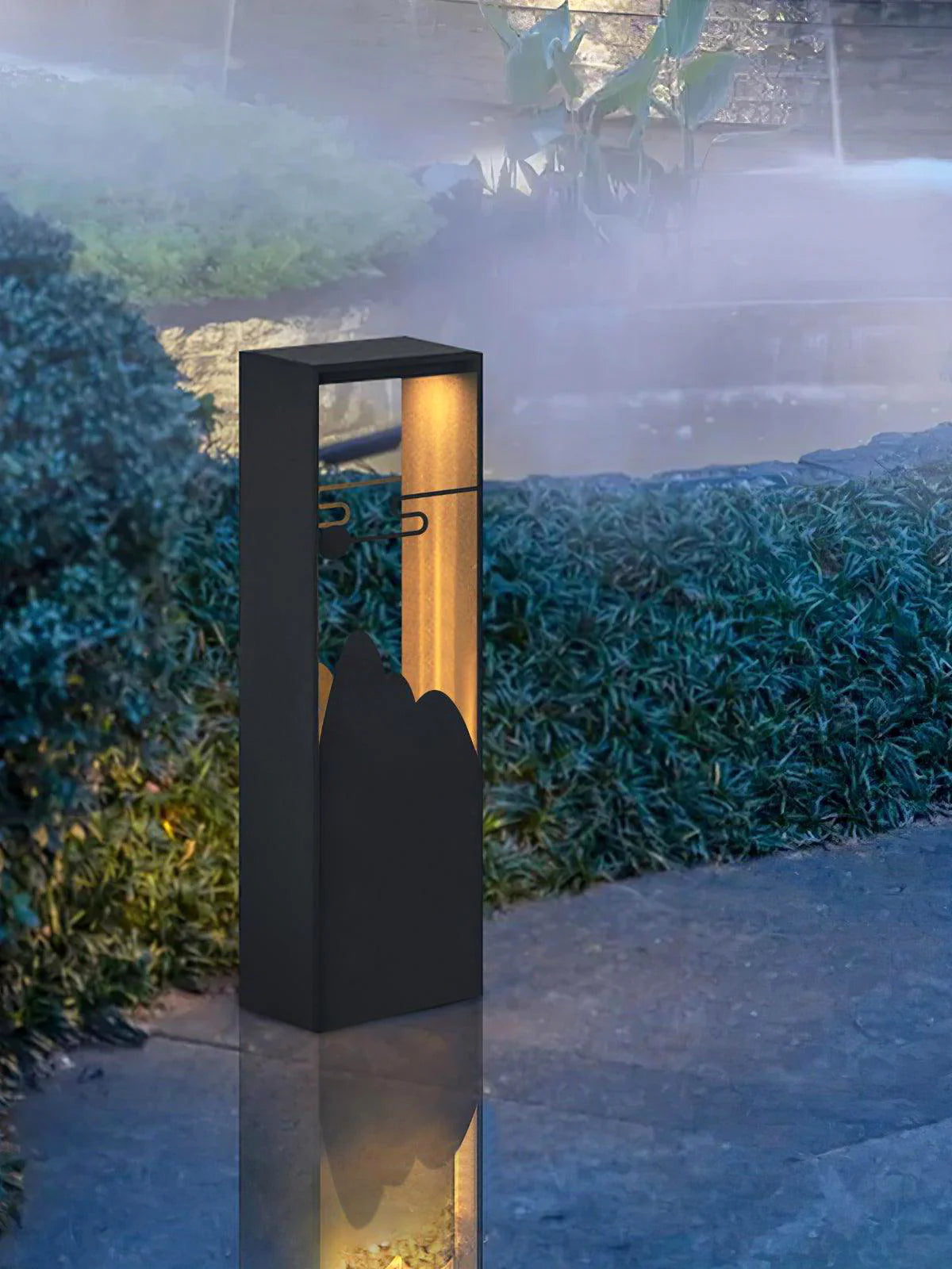 Linkmoon Garden Black Outdoor Light
