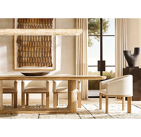 Liviji rectangular Chandelier 54"