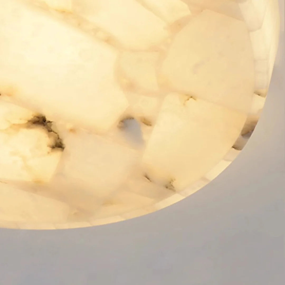 Luminous Alabaster Ceiling Light