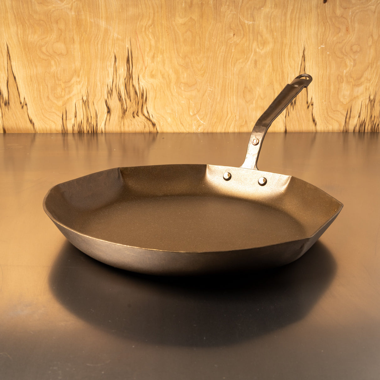 12" Hybrid Carbon Steel Skillet - Hand Forged