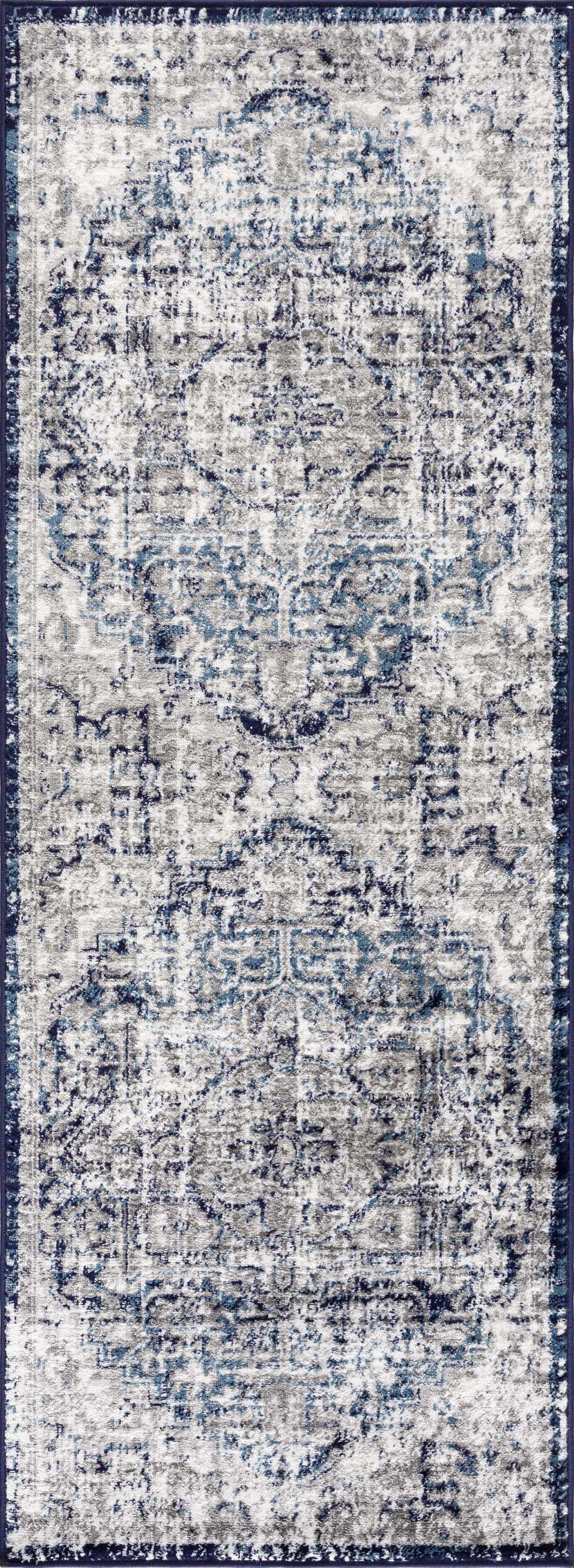 Hauteloom Buenaventura Navy Area Rug - Promo