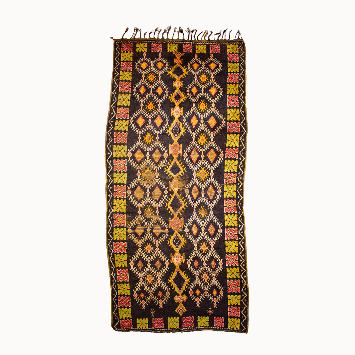 Vintage Moroccan Rug | 4' x 8'4"