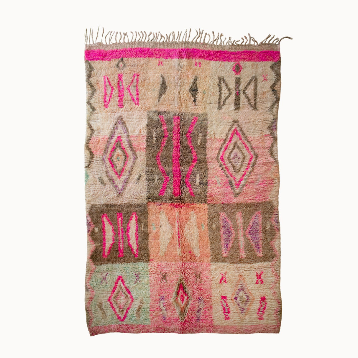 Sofi Contemporary Moroccan Boujaad Rug | 5'6" x 8'5"