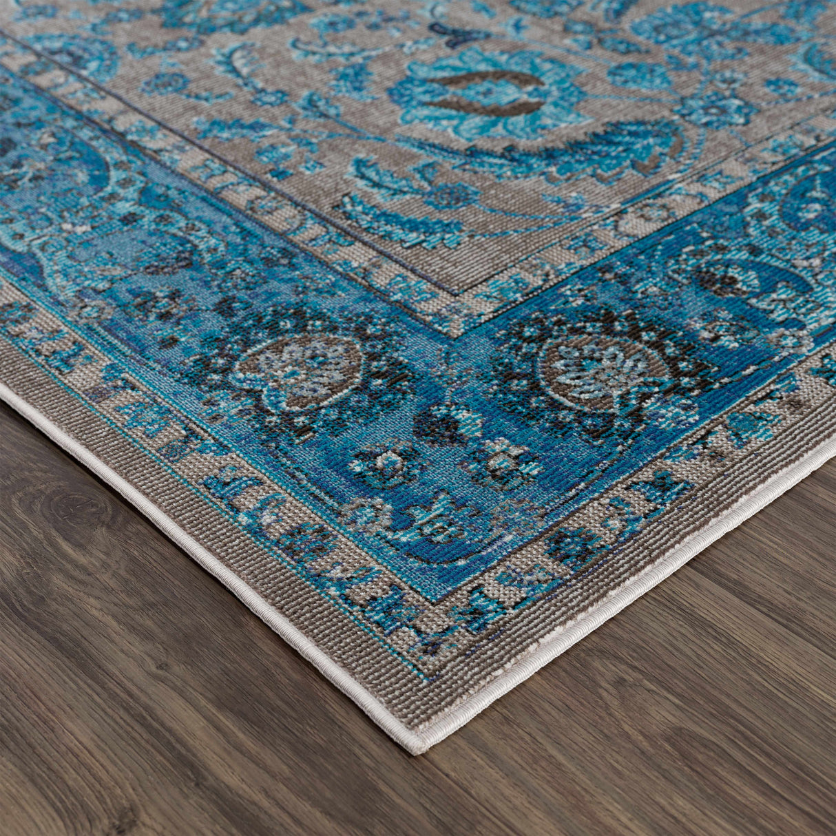 Mardina Turquoise Area Rug - Clearance