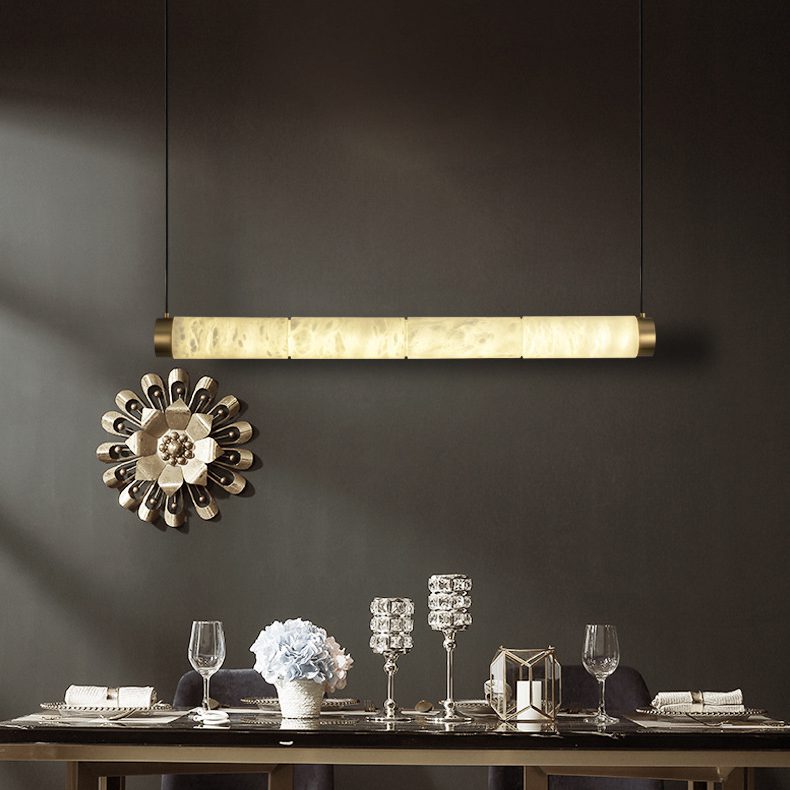 Marble Strip Pendant Lights