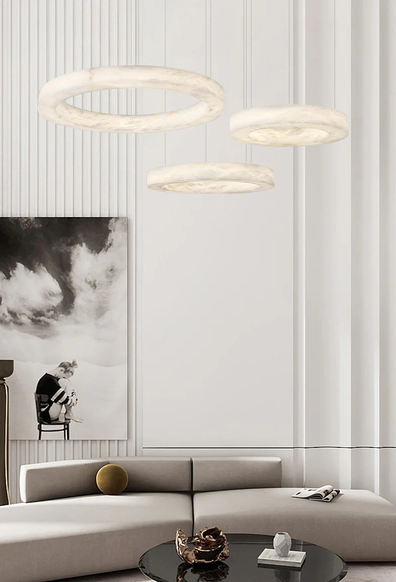 Marika Alabaster Chandelier