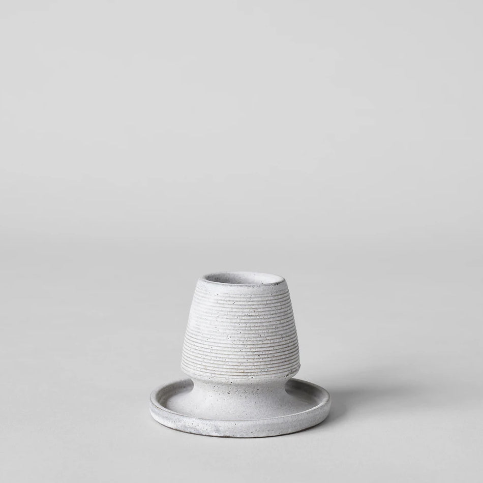 Stoneware Match Strike with Tray