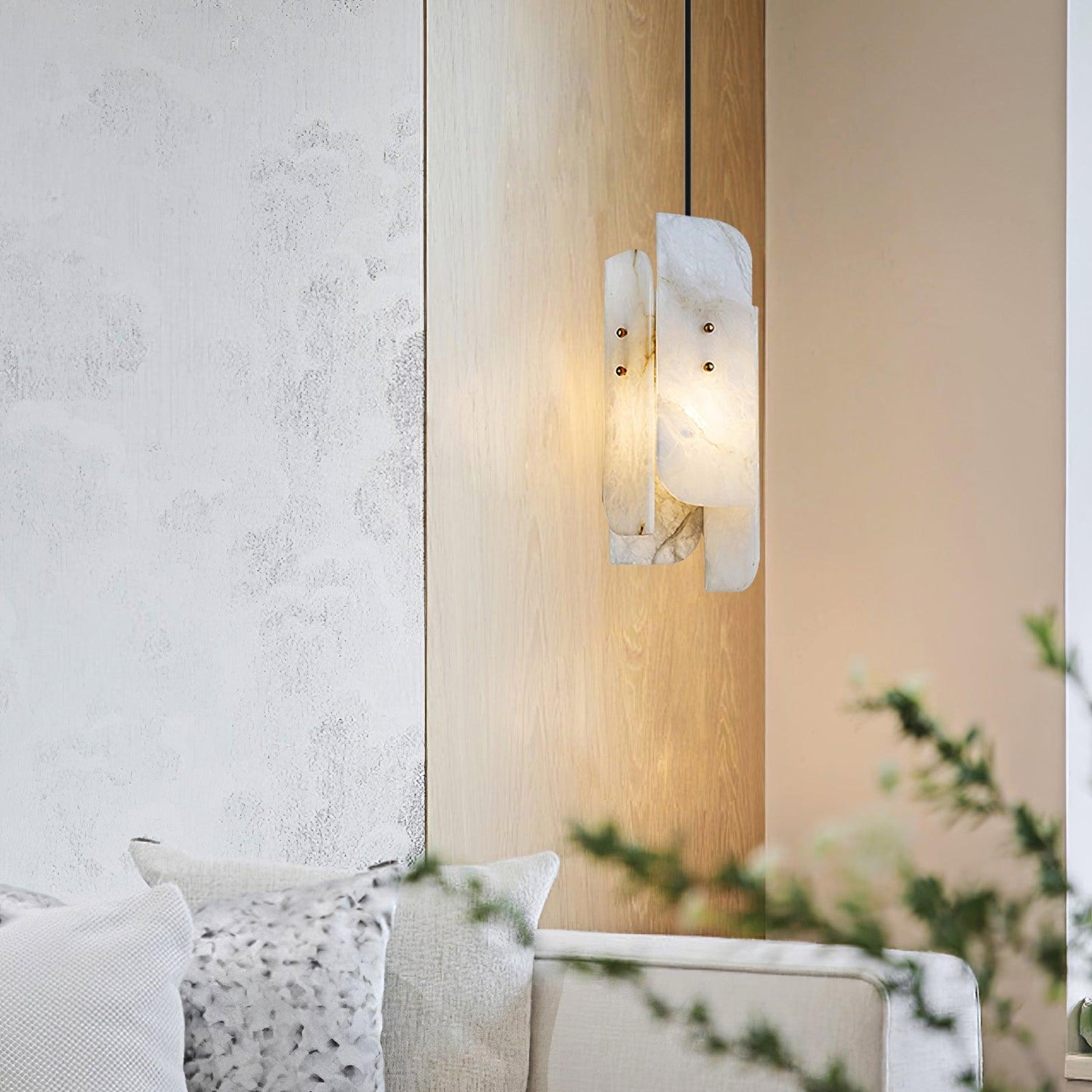 Megalith Alabaster Mini Pendant Light