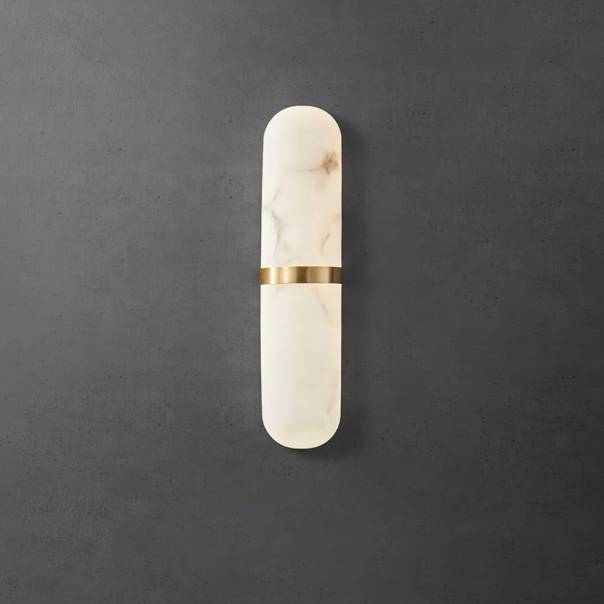 Melange Pill Form Alabaster Wall Light