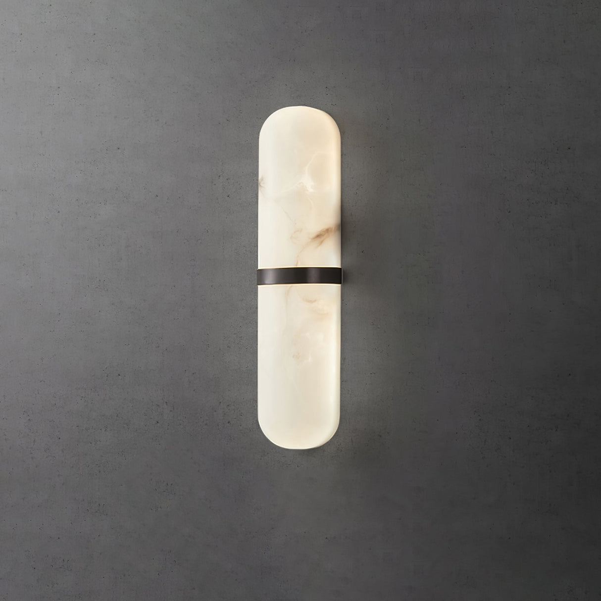 Melange Pill Form Alabaster Wall Light