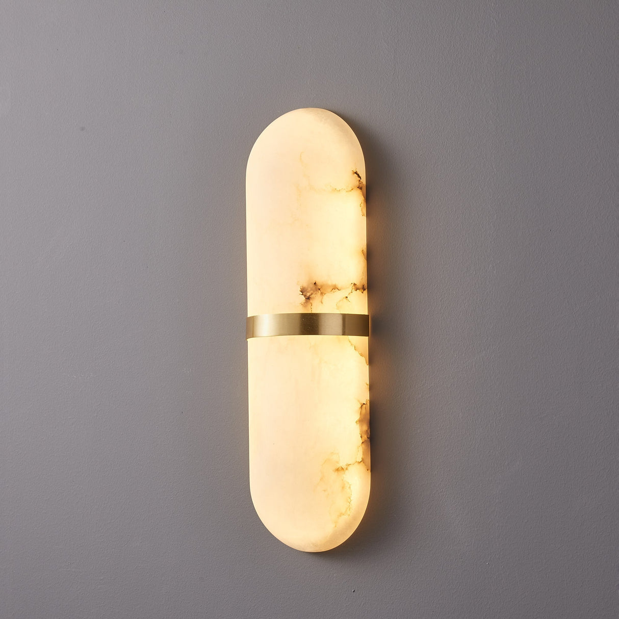 Melange Pill Form Alabaster Wall Light