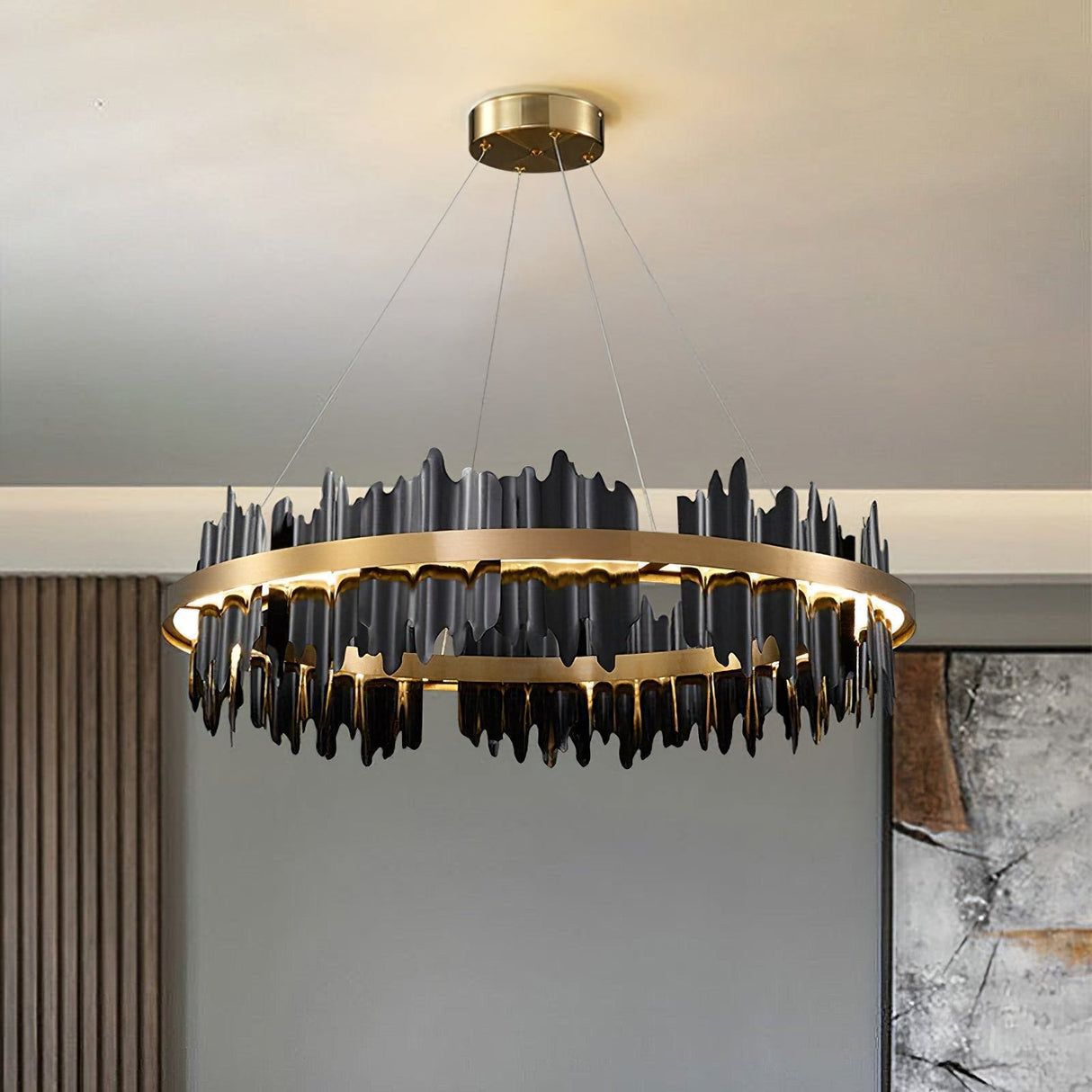 Midnight Shadow Chandelier