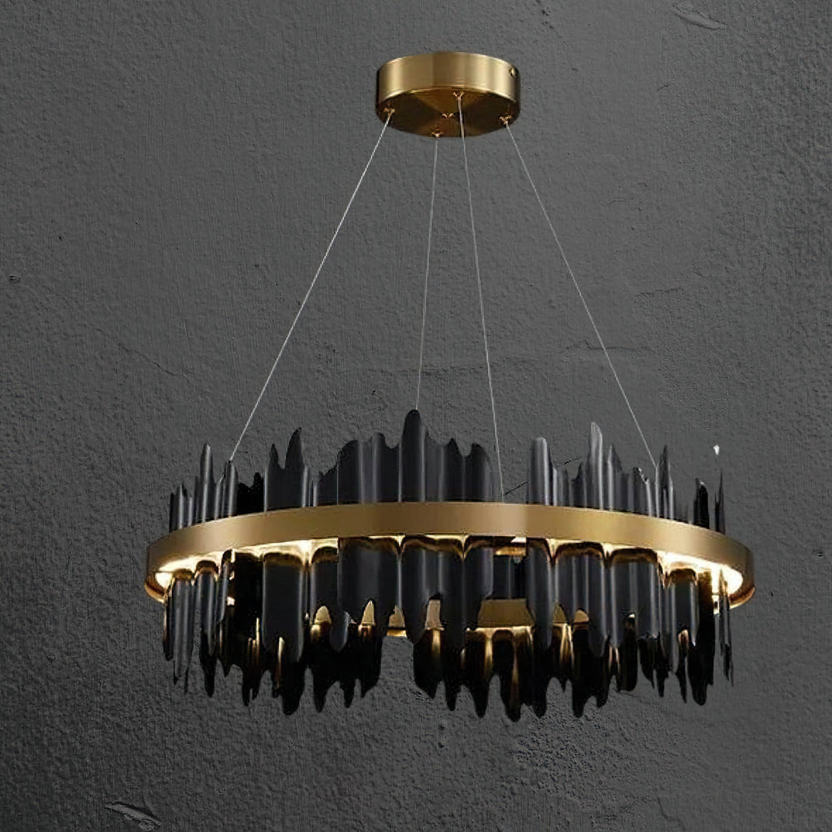 Midnight Shadow Chandelier