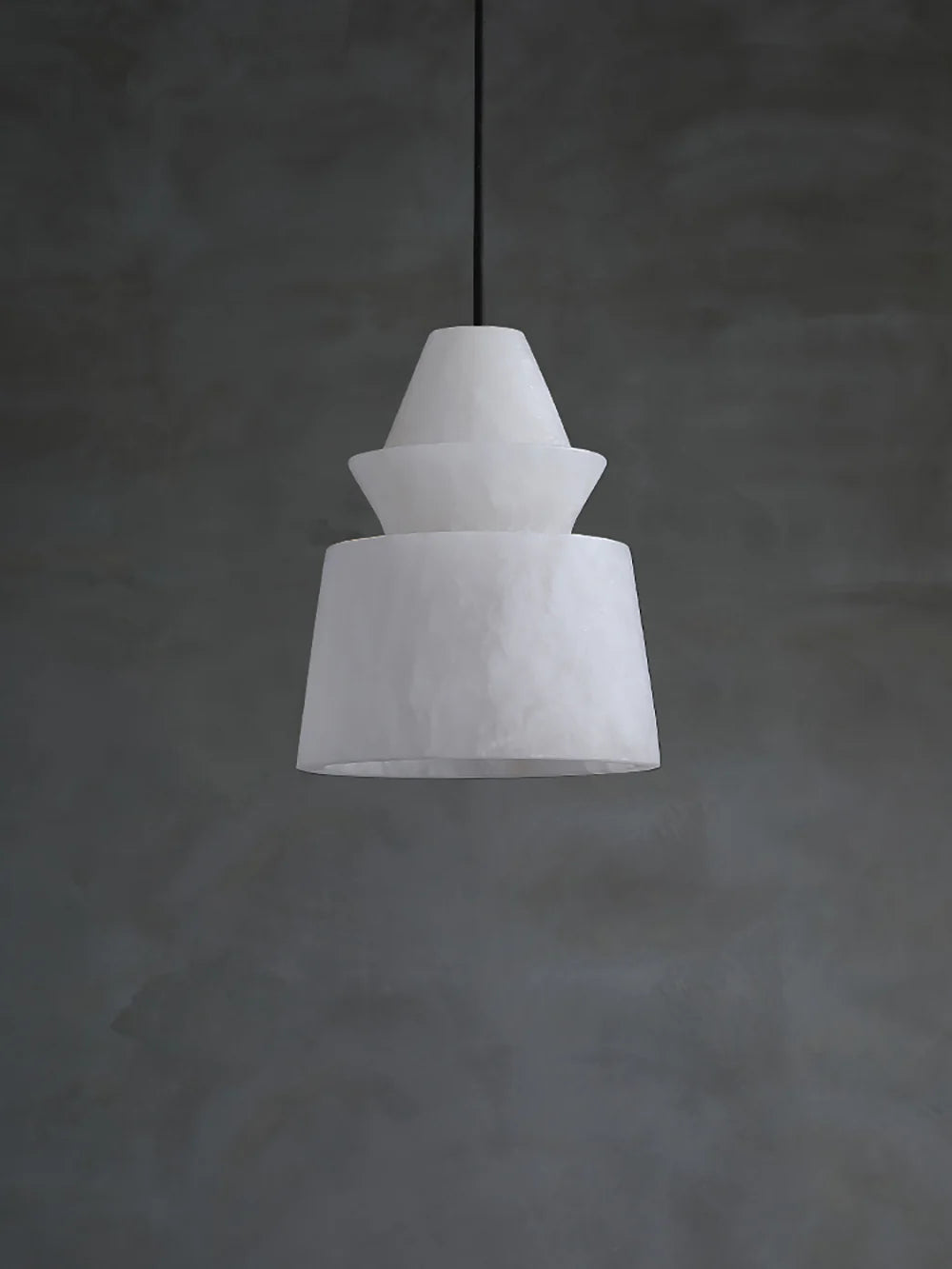 Modern Alabaster Pendant Light