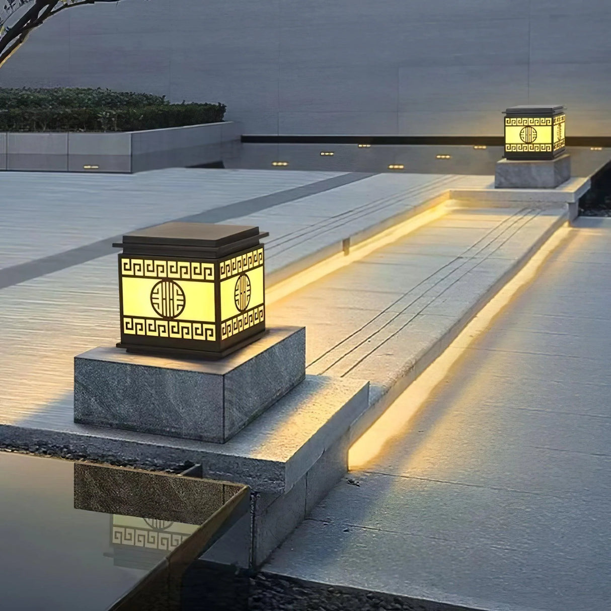 Modern Burano Outdoor Garden Light