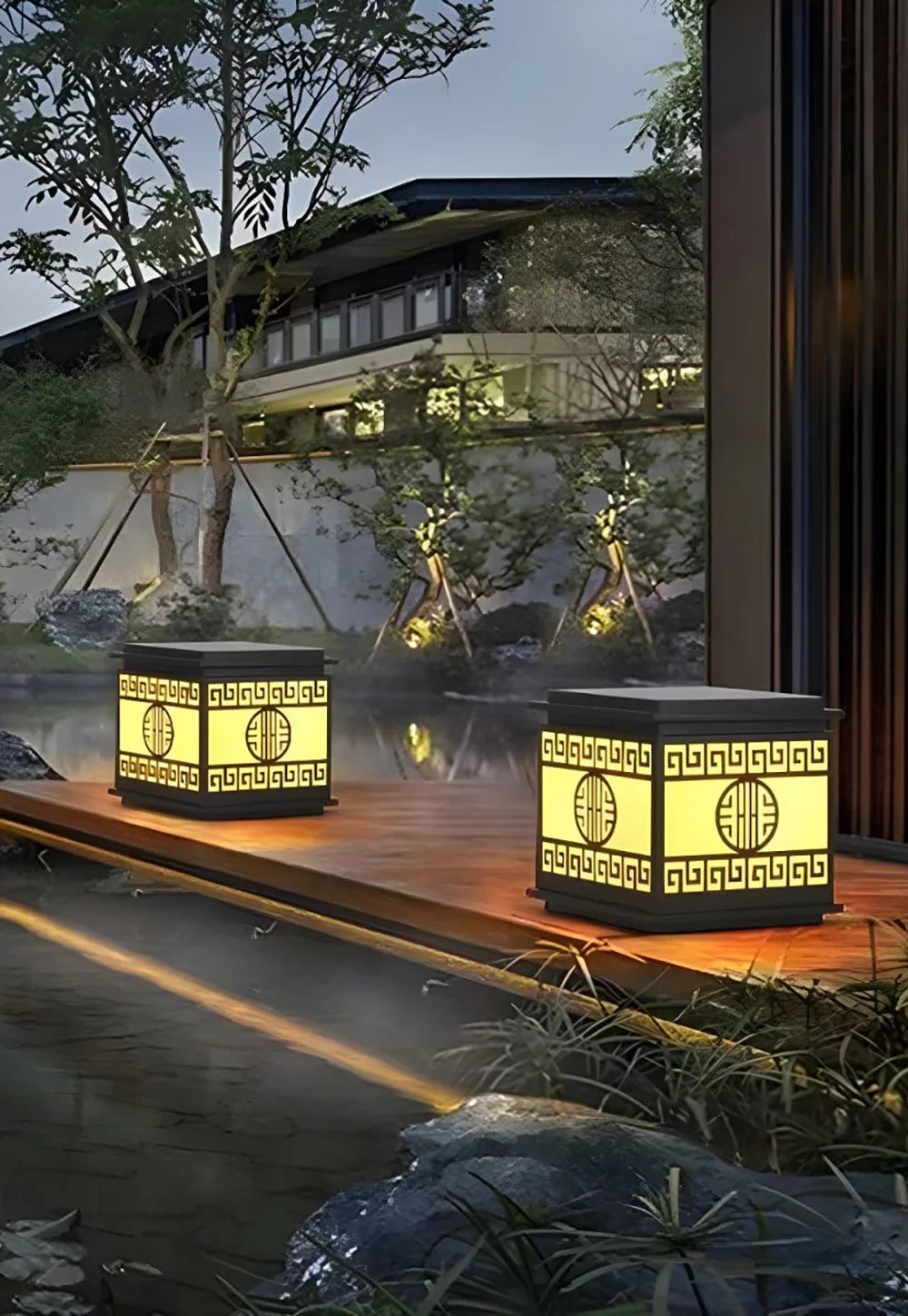 Modern Burano Outdoor Garden Light