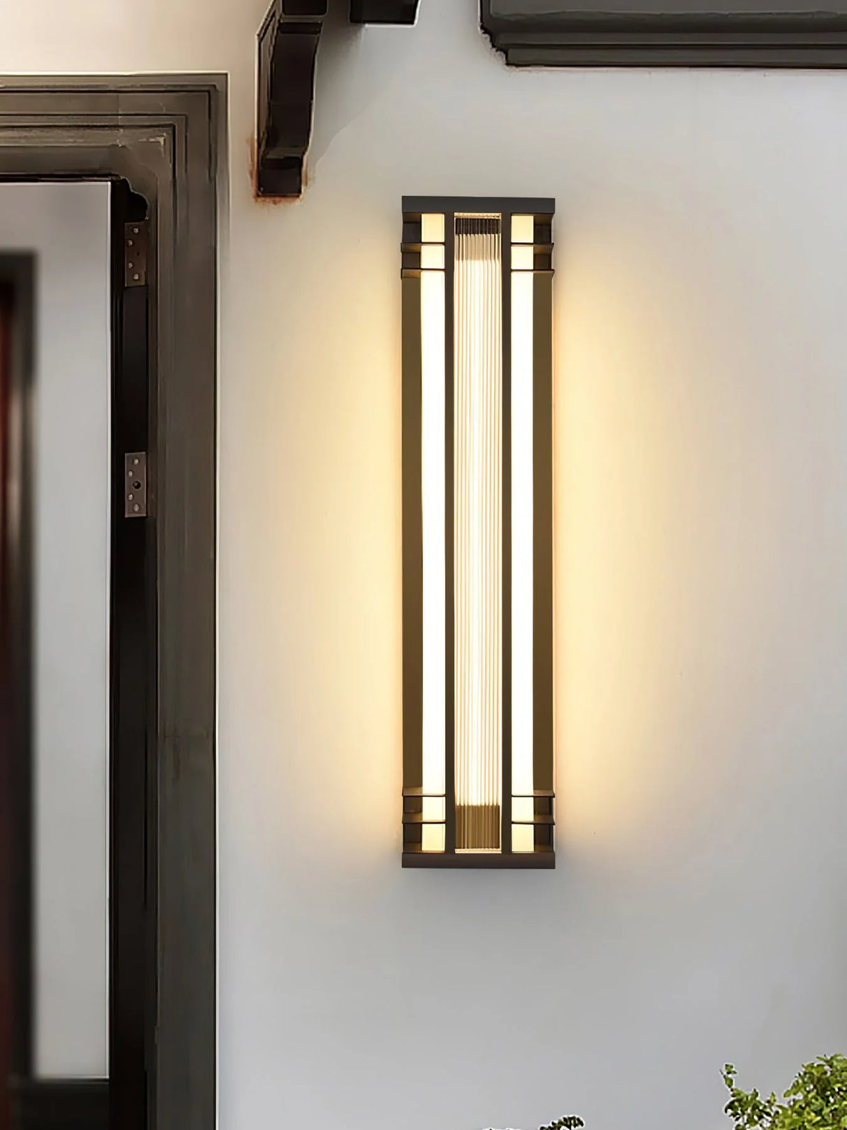 Double Axis Long Outdoor Wall Lamp
