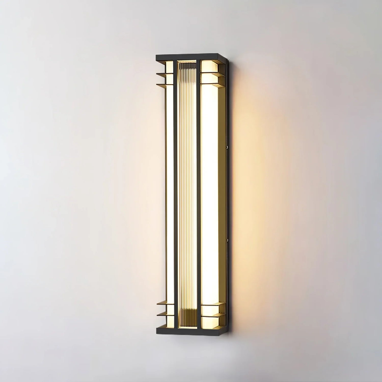 Double Axis Long Outdoor Wall Lamp