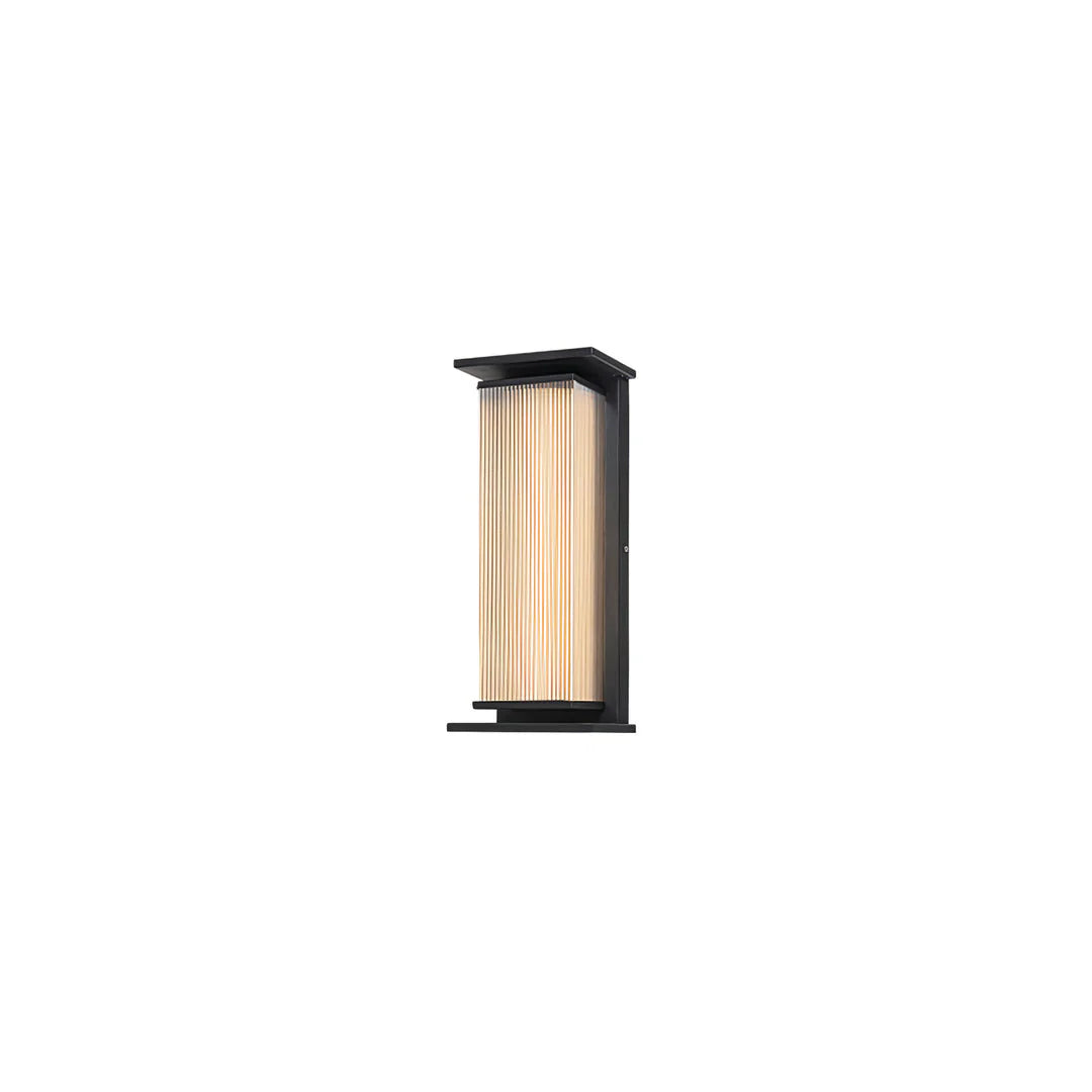 Rectangular Box Acrylic Outdoor Wall Lamp