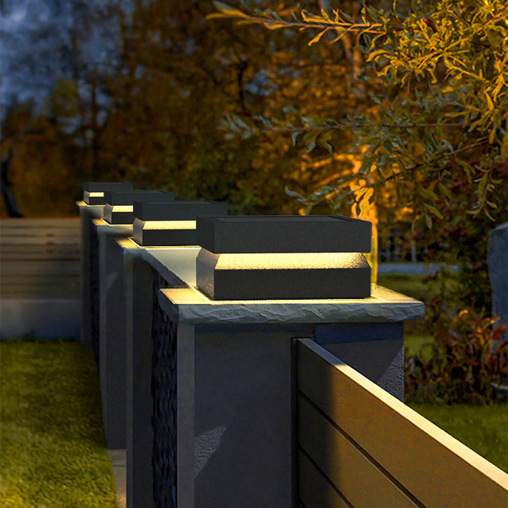 Solaris Square Post Outdoor Light