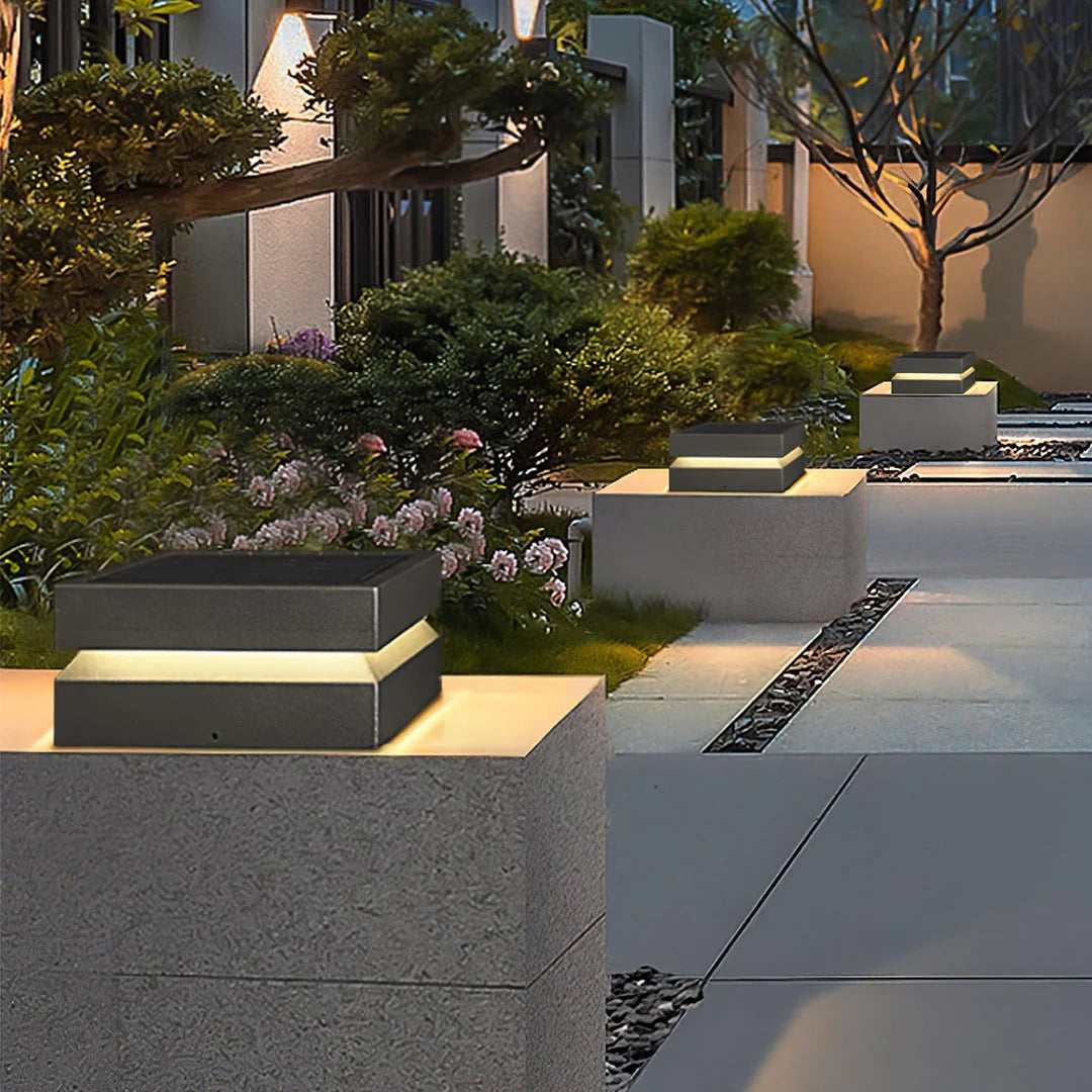 Solaris Square Post Outdoor Light