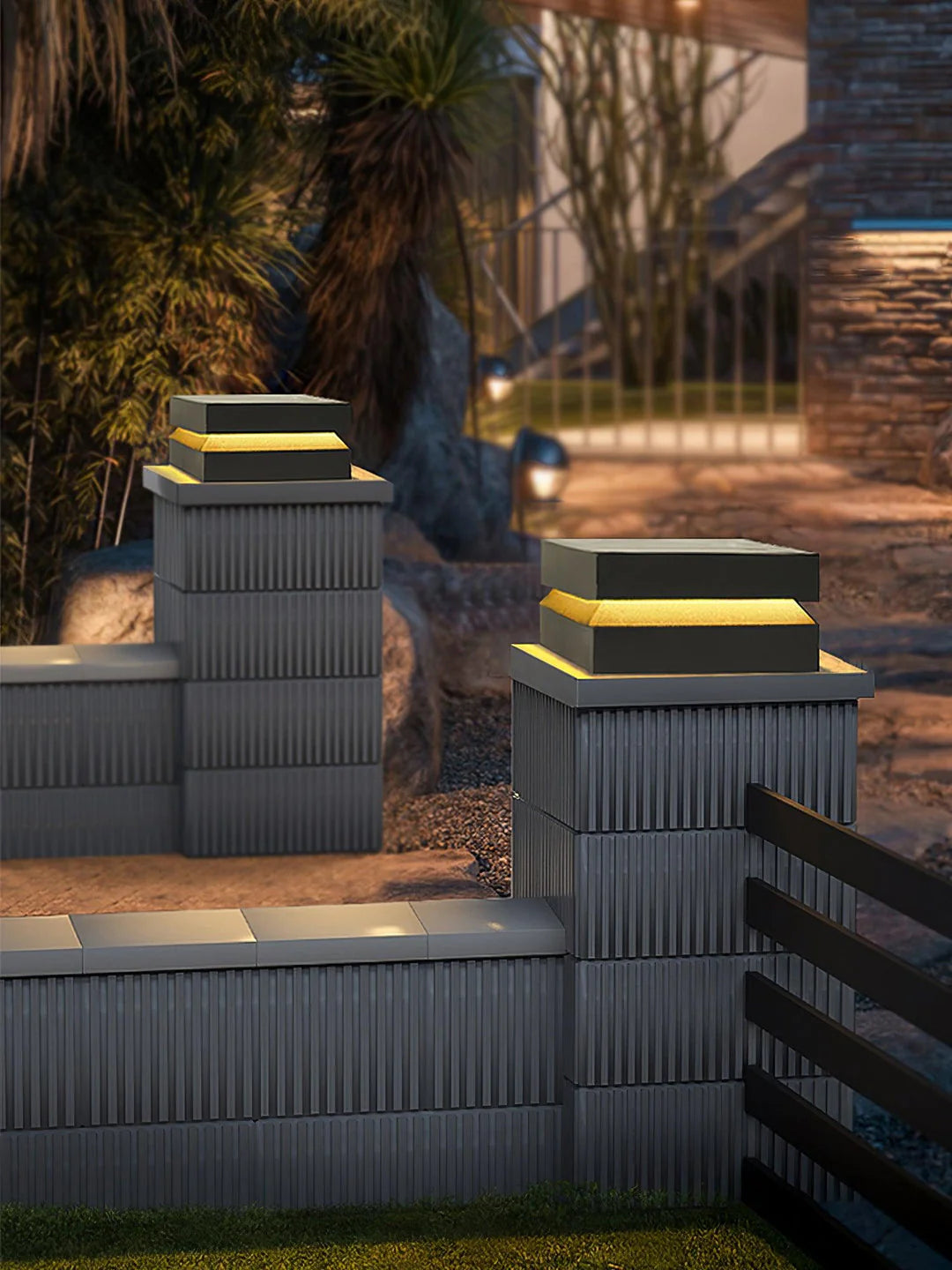 Solaris Square Post Outdoor Light