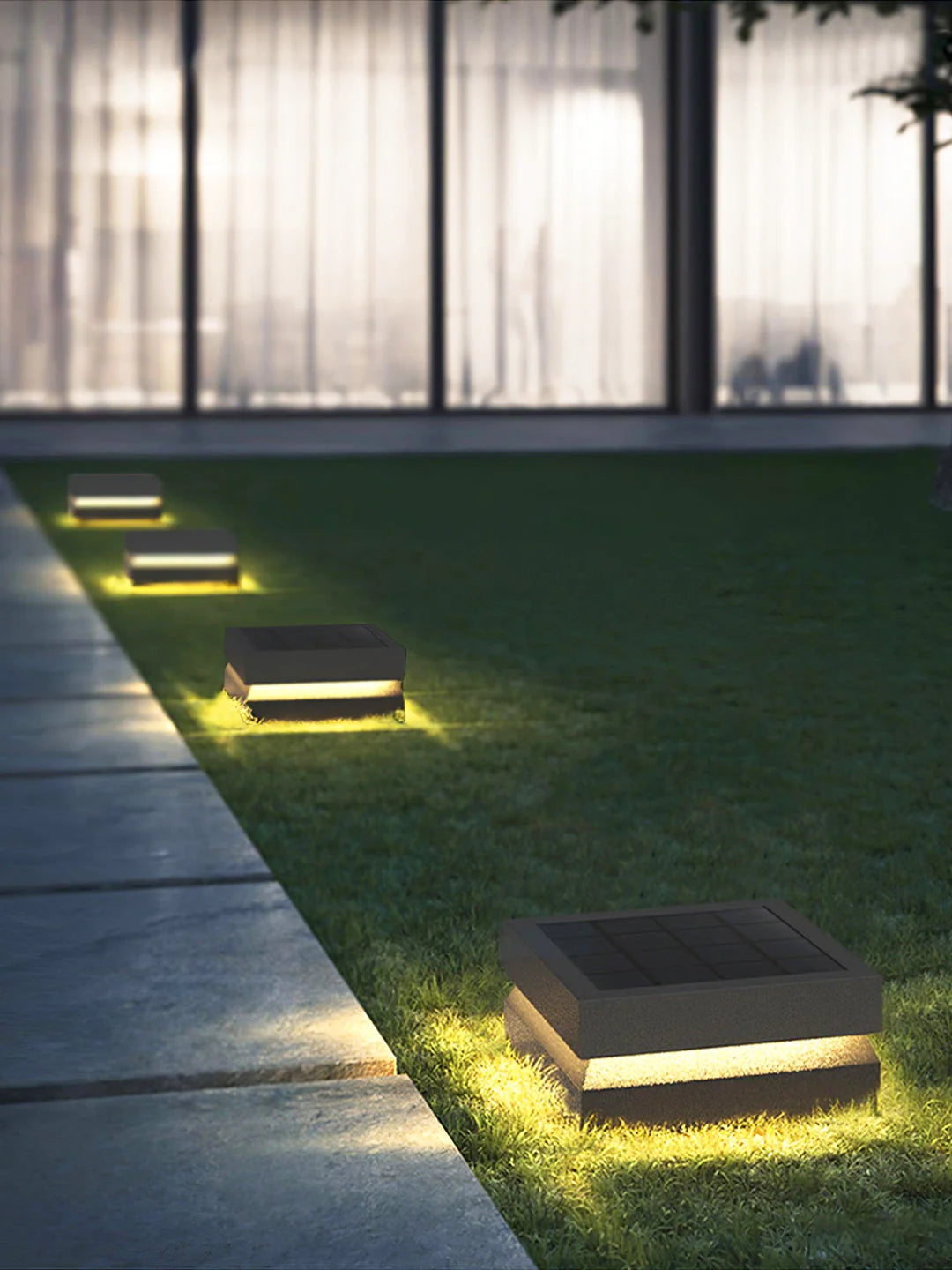 Solaris Square Post Outdoor Light